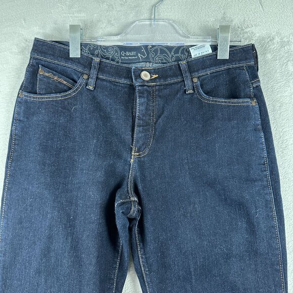 Wrangler Jeans Straight Leg Ultimate Riding Q-Baby WRQ20DD Blue Women's W34X28L - Picture 8 of 16
